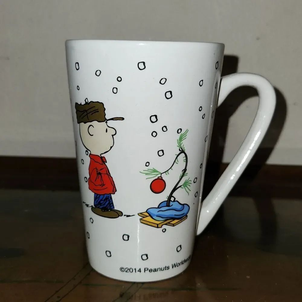 Charlie Brown Christmas Tree Merry Christmas 12 oz. Cup